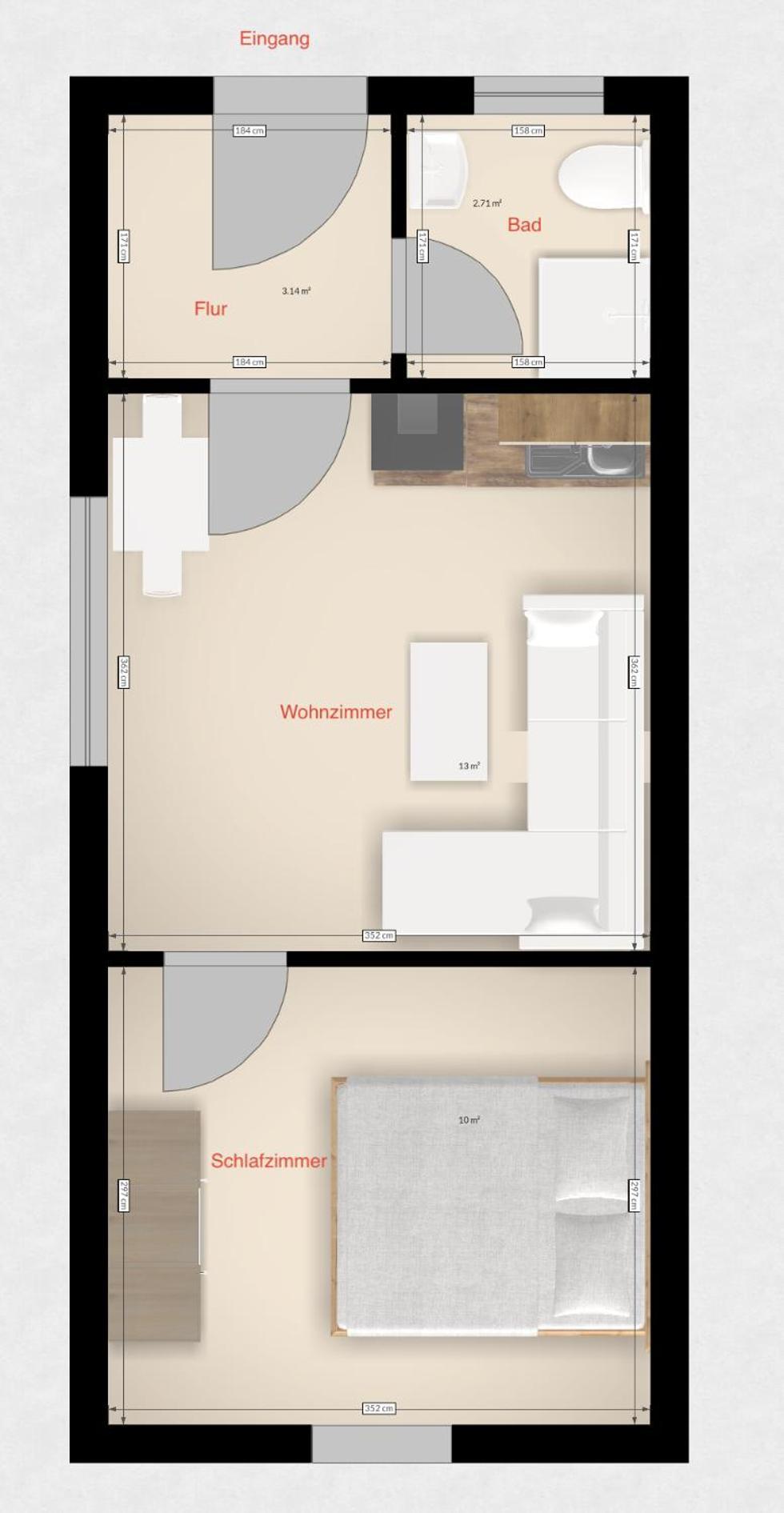 Ferienhaus Zum Findling ゲーレン エクステリア 写真